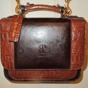 BELLE ROSE MESSENGER PURSE